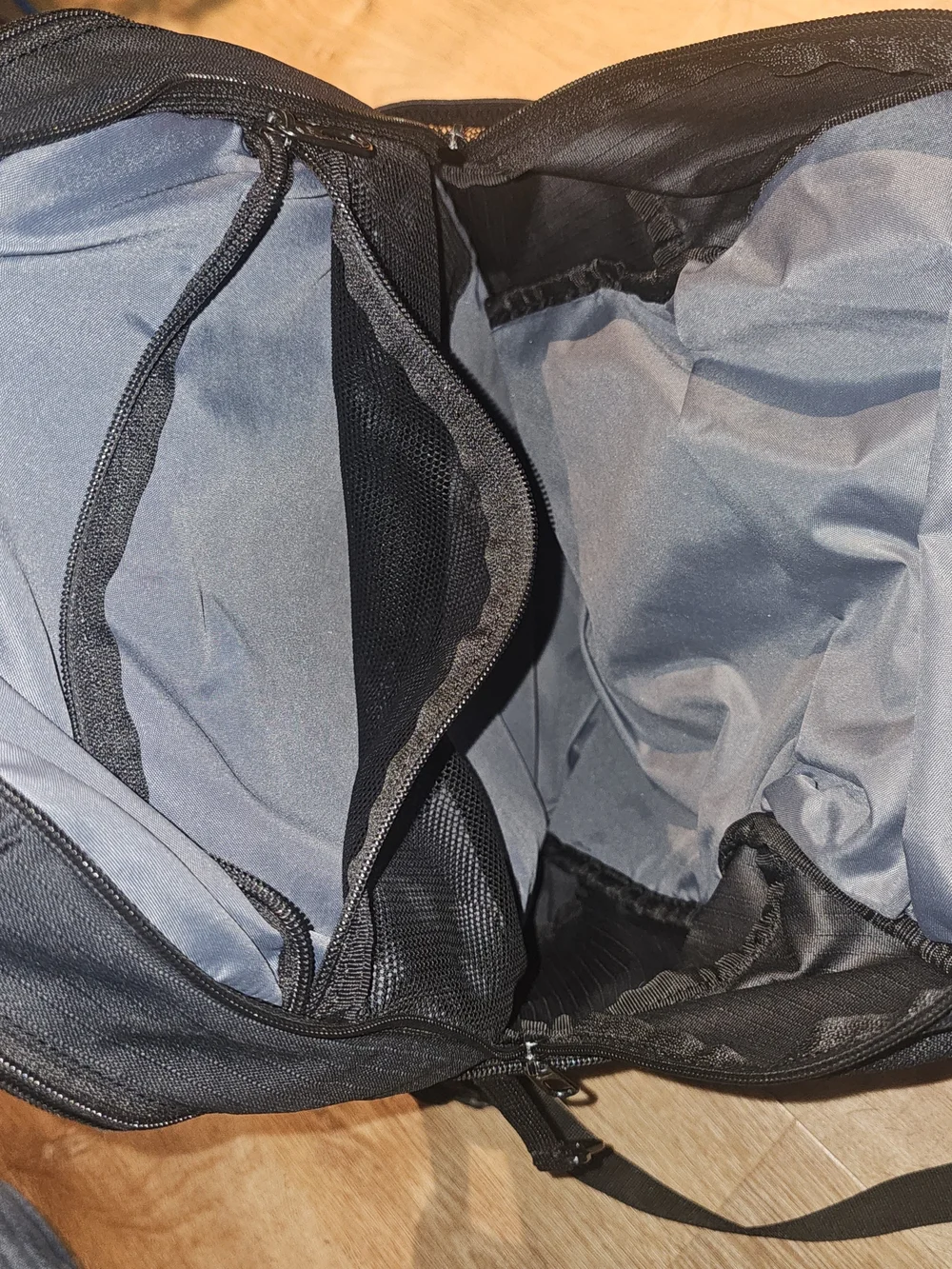 Nike Black Backpack with White Swoosh